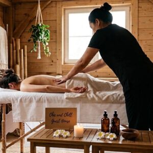 Massage bien-être en gite : Parenthèse de relaxation sur mesure